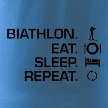 Biathlon Eat Sleep Repeat