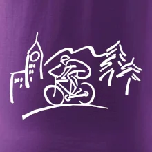 Cyklista na výletě