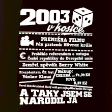 2003 v kostce