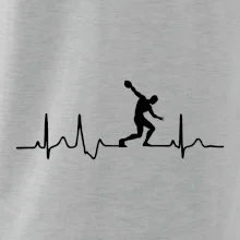 EKG hod diskem EKG hod diskem