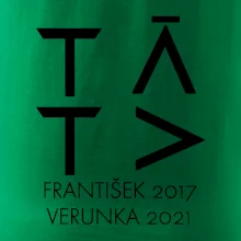 Táta v geometrickém fontu se jmény