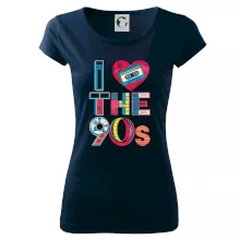 I love 90s - srdce a kazeta