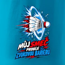 Badminton smeč a zvuková bariéra