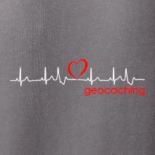Moje srdce bije pro Geocaching -text