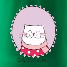 Pyšná kočka fialová