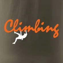 Climbing psací text