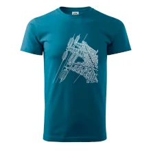 Nákres stožáru vysokého napětí