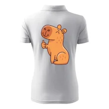 Kapybara s palcem nahoru