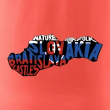 Mapy - názvy měst - Slovensko