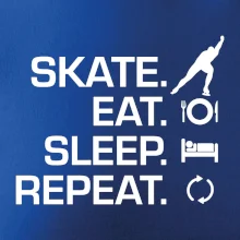 Eat sleep skate - lední bruslení