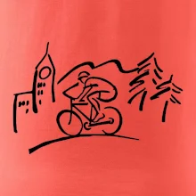 Cyklista na výletě