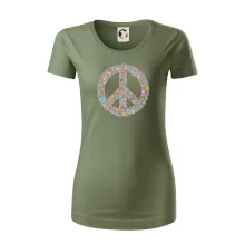 Peace symbol lístečky