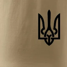 Ukrajina trojzubec prso