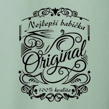 Vintage nejlepší babička  100% kvalita