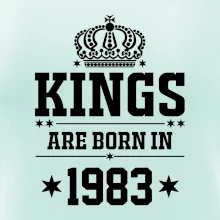 Kings are born in 1983