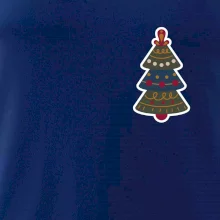 Folklor na prsu vánoční stromek