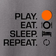 Hokejbal - Play eat sleep repeat