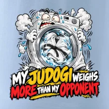 My judogi weighs more than my opponent