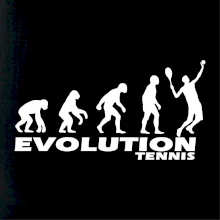 Evoluce tenis kluk