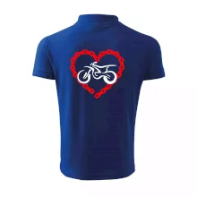 Moto srdce řetěz - enduro