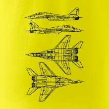 Mig 29 Fulcrum - obrys