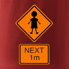Pozor člověk next 1m (Moňas)