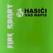 Hasiči REFLEXNÍ (oheň, Firesport, název sboru - vlastní nápis)