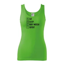 Eat sleep buy watch reapeat