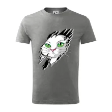 Kočka v roztrženém triku