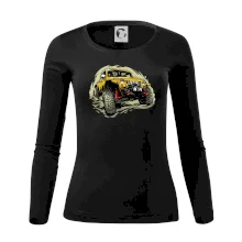 Žlutý offroad s navijákem