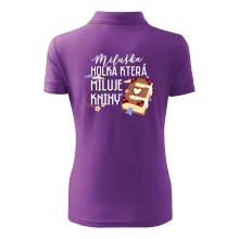 Kniha - Holka, která miluje knihy -  Vaše jméno