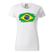 Brazílie vlajka štětkou