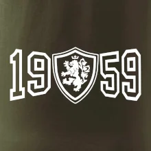 Narozeninový motiv - znak - 1959