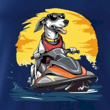 Chrt na vodním skútru