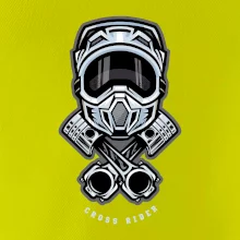 Cross rider písty helma