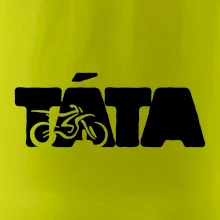 Táta nápis - motorka enduro