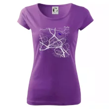 Praha - 14100 mapa s vodními toky