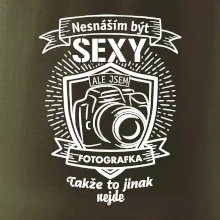 Nesnáším být sexy fotografka