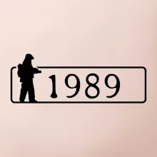 Hasič - ročník narození v rámečku