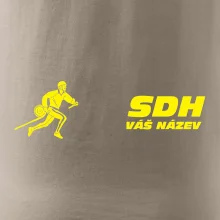 Hasičský sport SDH + váš název ŽLUTÁ