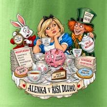 Alenka v říši dluhů čajový dýchánek státního rozpočtu