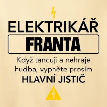 Jméno - Elektrikář - hlavní jistič