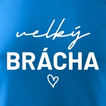 Velký brácha - nápis na prsou
