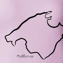 Mallorca - obrys ostrova