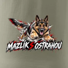 Mazlík s ostrahou - německý ovčák