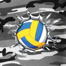 Volejbal míč v triku