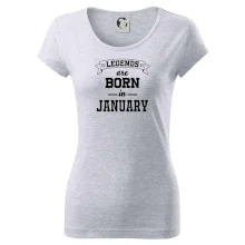 Legends are born in January