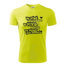 Ve víně je pravda, v pivu síla, ve vodě bakterie