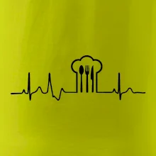 EKG kuchař čepice a příbory