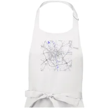 Olomouc - Mapa s vodními toky